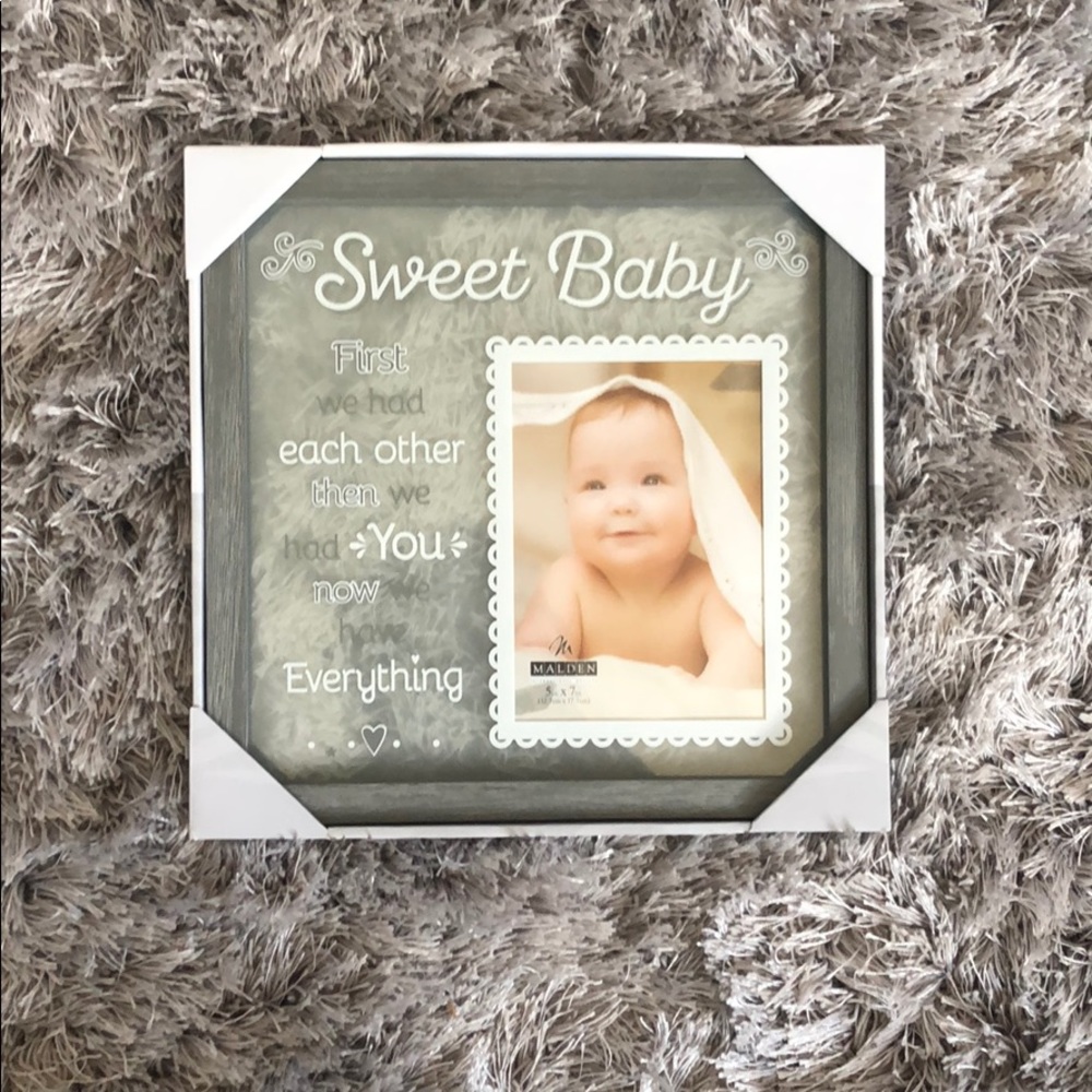“Sweet Baby” picture frame